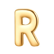 Piercing Buchstabe R gold