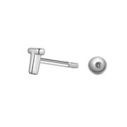 Piercing Buchstabe T