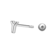 Piercing Buchstabe Y