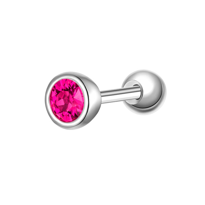 Piercing mit Geburtsstein Juli