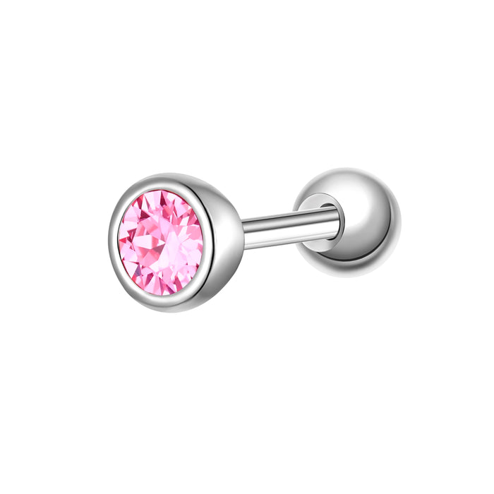 Piercing mit Geburtsstein Oktober