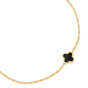 Textil-Armband Clover Achat