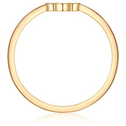 Ring Clover Achat