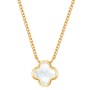 Kette Clover Perlmutt