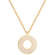 Halskette White Letters O gold