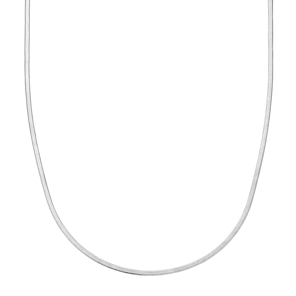 Schlangenkette silber