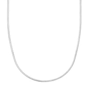 Schlangenkette silber