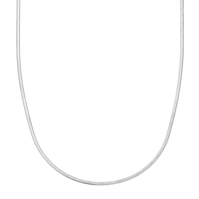 Schlangenkette silber