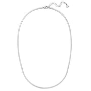 Schlangenkette silber
