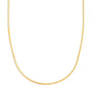 Schlangenkette gold