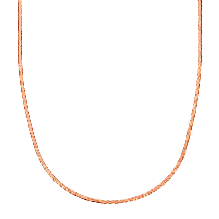 Schlangenkette roségold