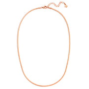 Schlangenkette roségold