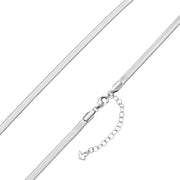 Silberne Schlangenkette – Ansicht 4