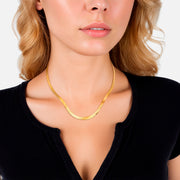 Goldene Schlangenkette – Ansicht 2