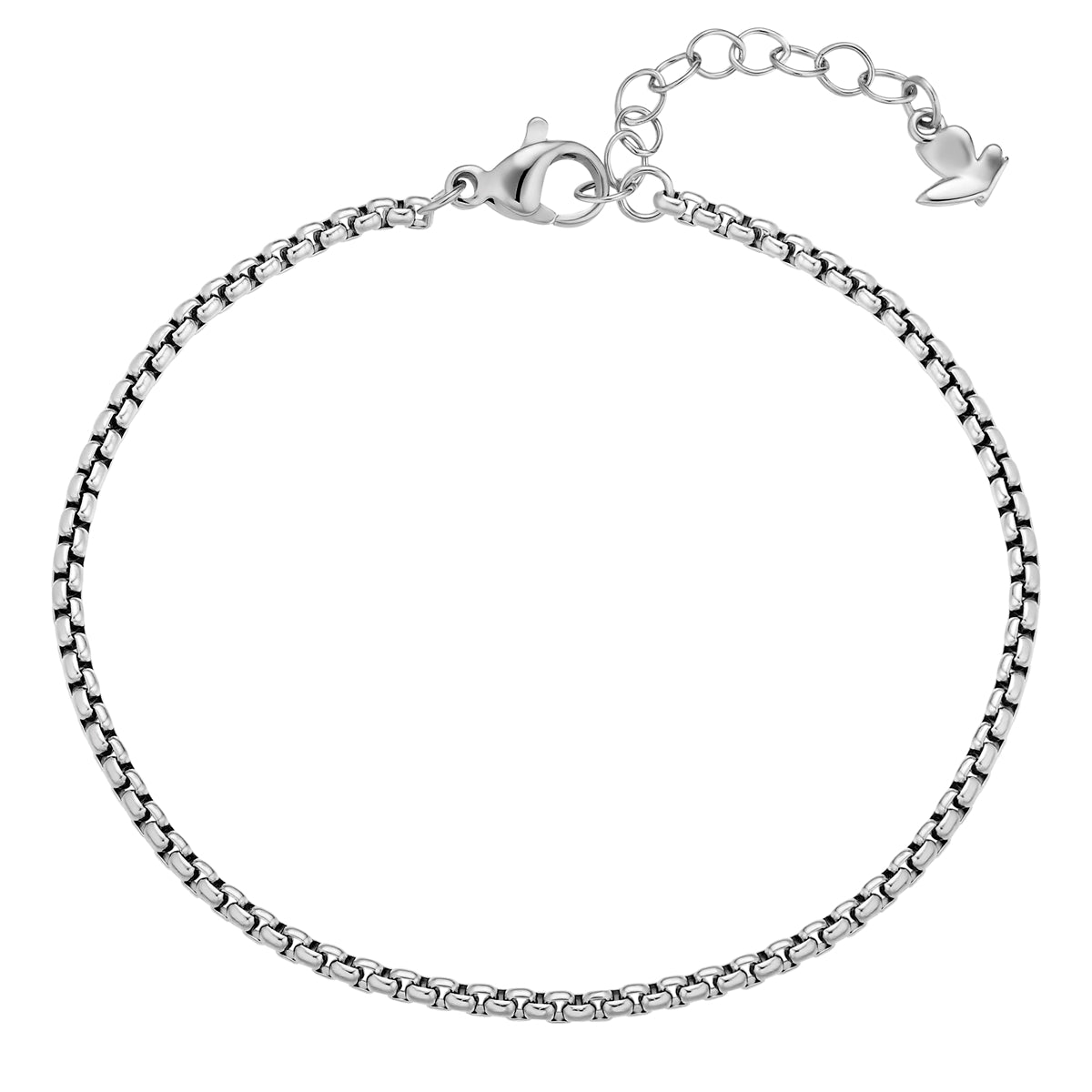 Kastenarmband aus Edelstahl