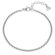 Kastenarmband aus Edelstahl