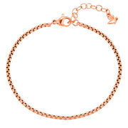 Kastenarmband roségold