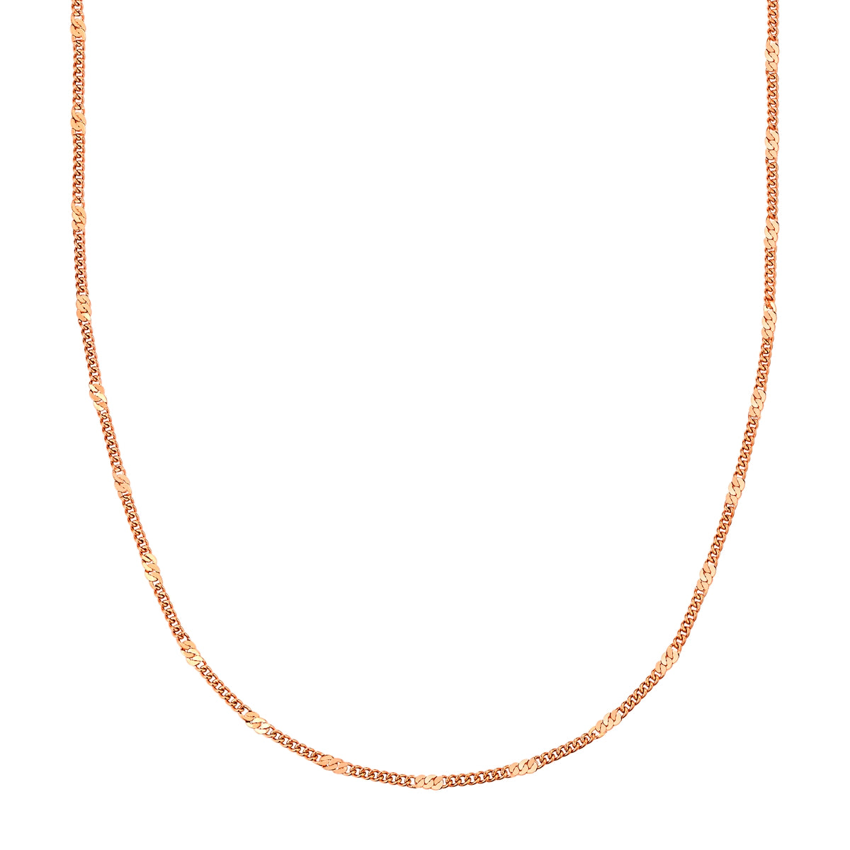 Panzerkette roségold