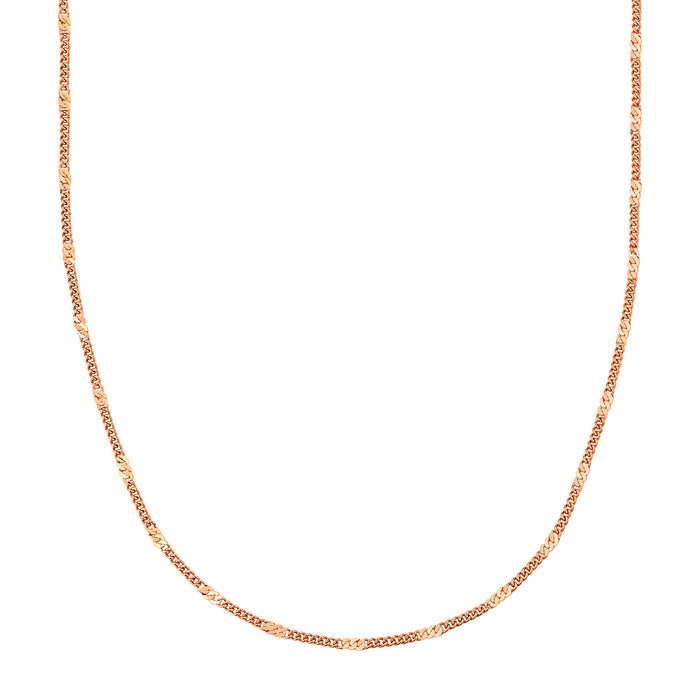 Panzerkette roségold