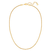 Kordel-Kette gold