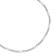 Panzerarmband silber