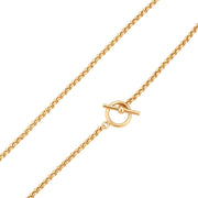 T-Bar Gliederkette gold