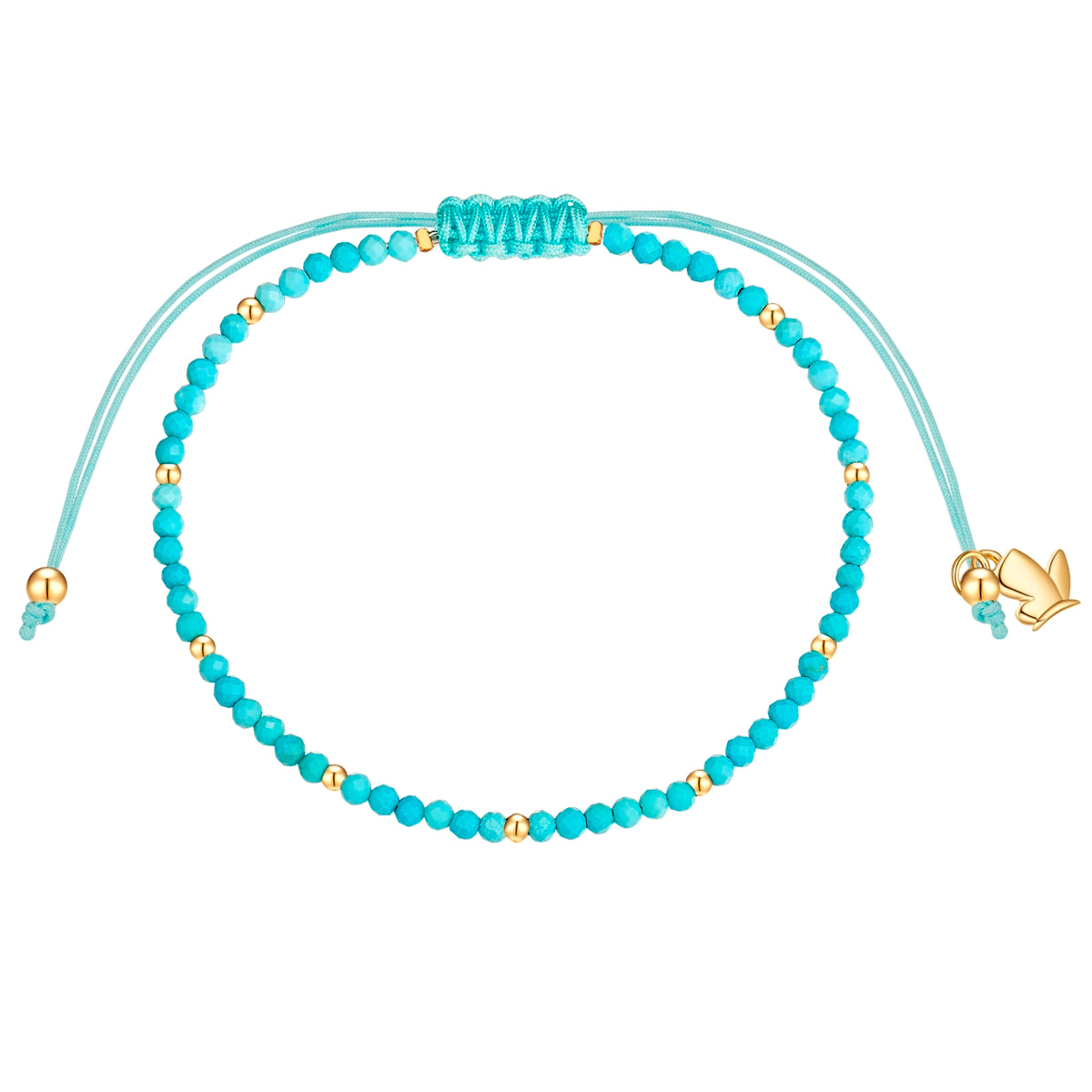 Textil-Armband türkis Türkis (rek.)