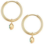 Hoops mit Geburtsstein Mai
