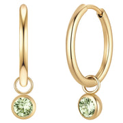 Birthstone Creolen August