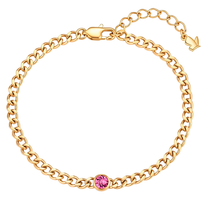 Geburtsstein Armband Februar