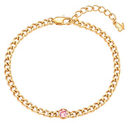 Armband Geburtsstein Oktober