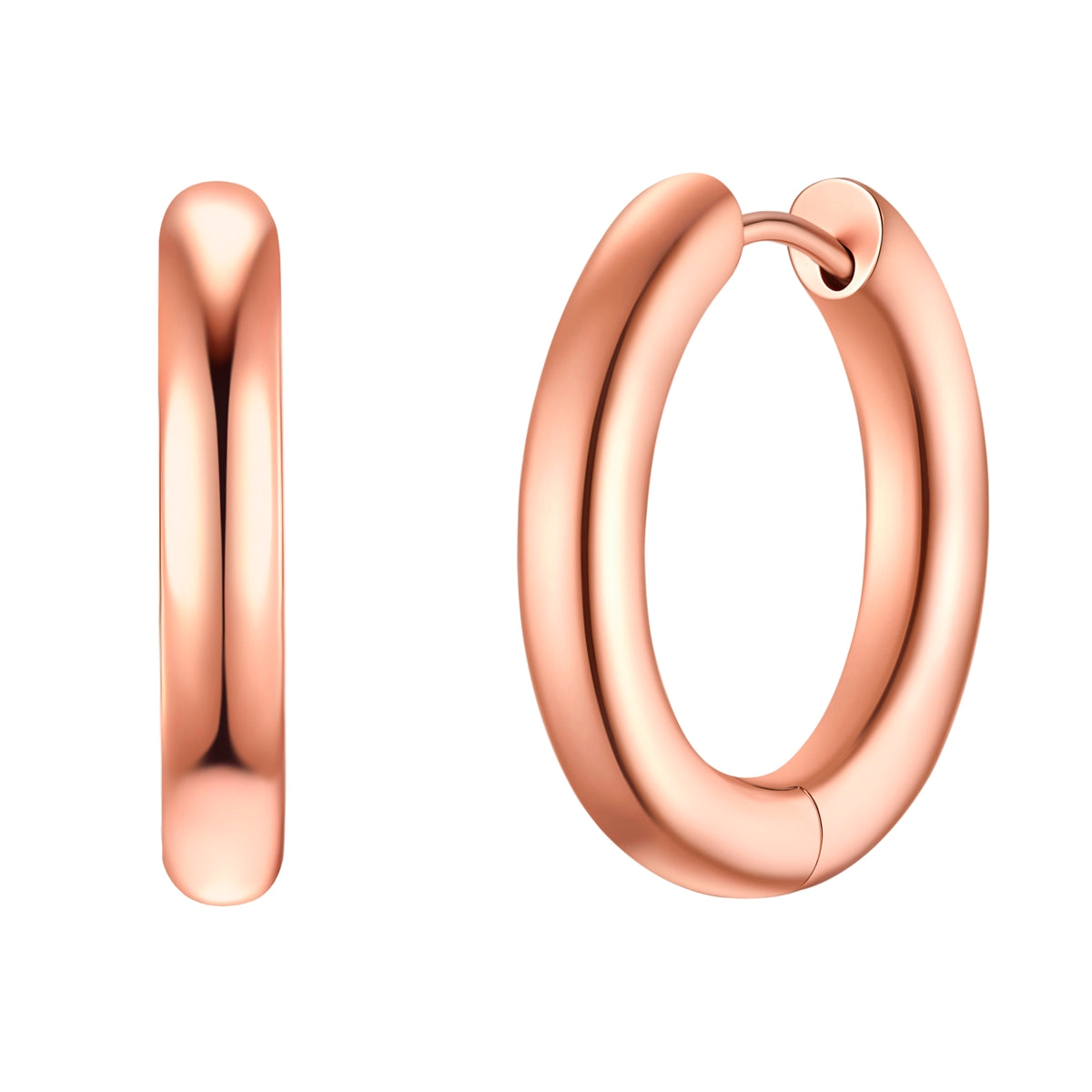 Creolen roségold Medium