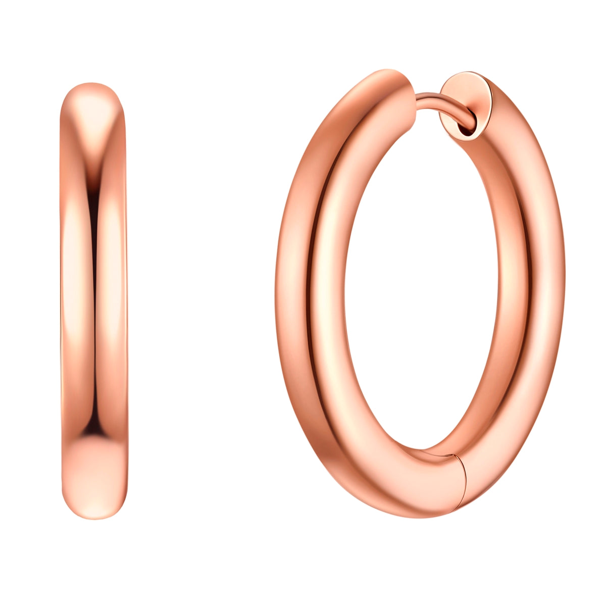 Creolen roségold Large