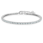 Tennis-Armband silber 2,5 mm