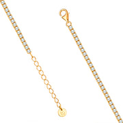 Goldenes Tennis-Armband 2,5 mm