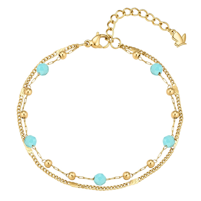 Armband Türkis Edelstein