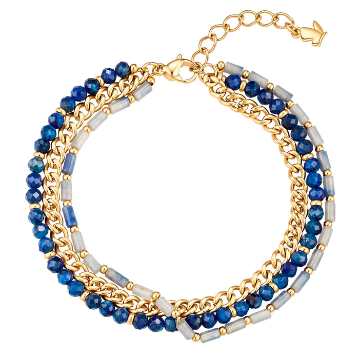 Armband Aventurin/Lapislazuli
