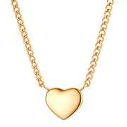 Set (Kette + Ohrstecker) Edelstahl gelbgold - Mama