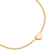 Set (Kette + Ohrstecker) Edelstahl gelbgold - Mama
