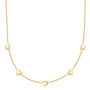 Set (Kette + Ohrstecker) Edelstahl gelbgold - Mama