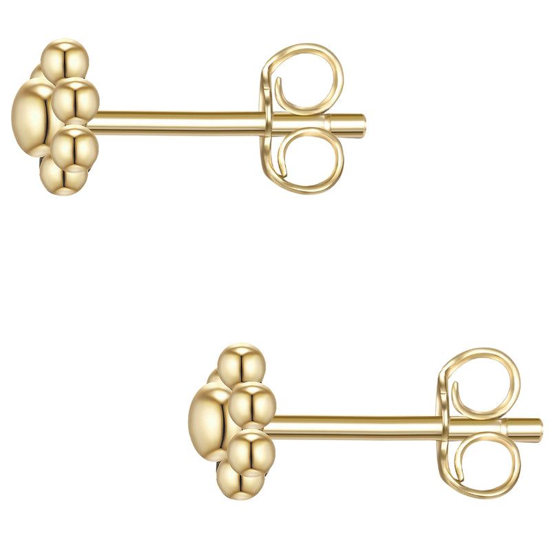 Ohrstecker gold Kugeln