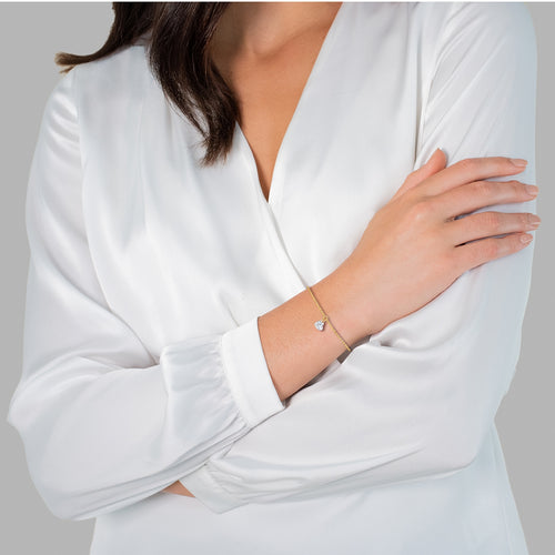 Armband gold mit Topas