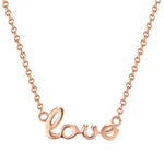 Kette love roségold