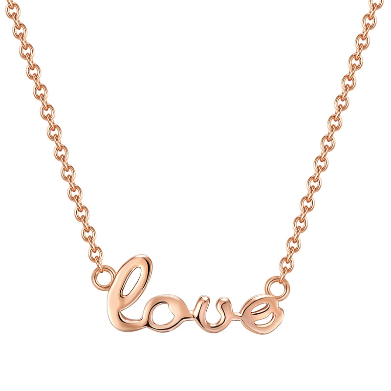 Kette love roségold