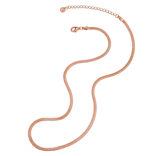 Schlangenkette roségold