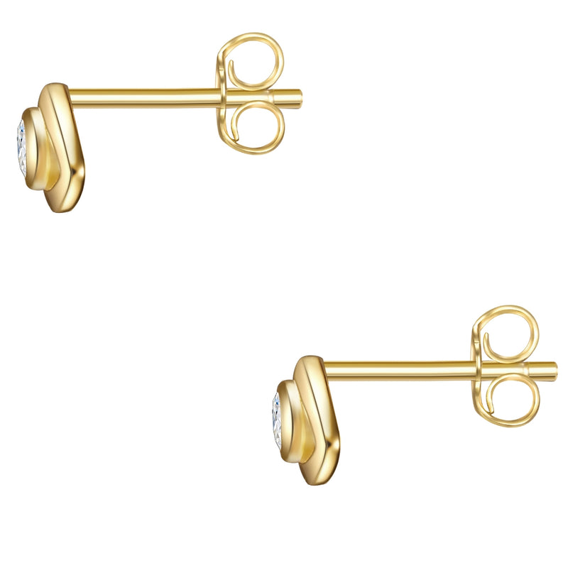 Ohrstecker gold Evil Eye