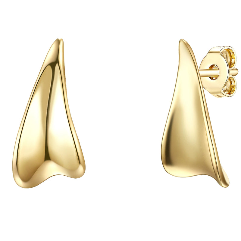 Ohrstecker gelbgold