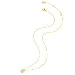 Halskette gold mit Zirkonia