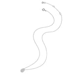 Halskette silber mit Zirkonia