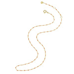 Ankerkette mit Kugeln gold